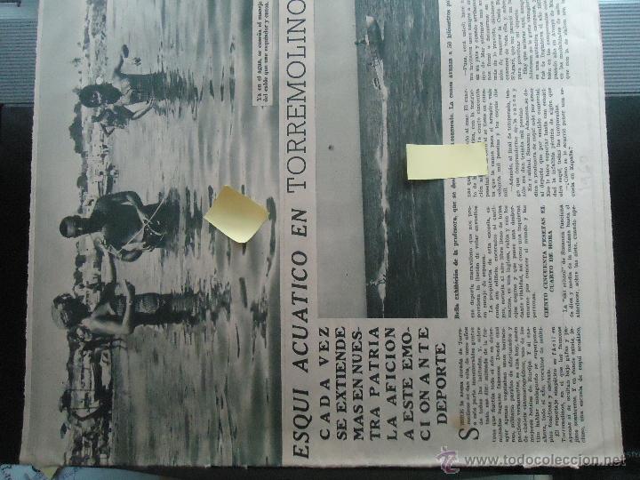 Documentos antiguos: esqui acuatico torremolinos malaga deporte marino agua lancha barco mediterraneo costa brava