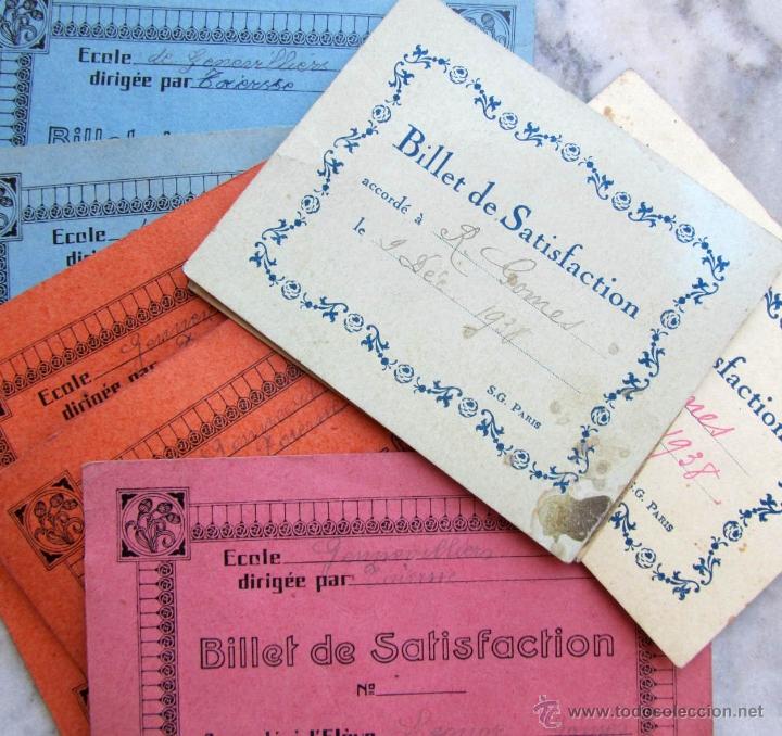 Documentos antiguos: 10 billet de Satisfaction 1938