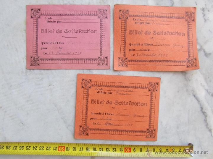 Documentos antiguos: 10 billet de Satisfaction 1938 - Foto 3