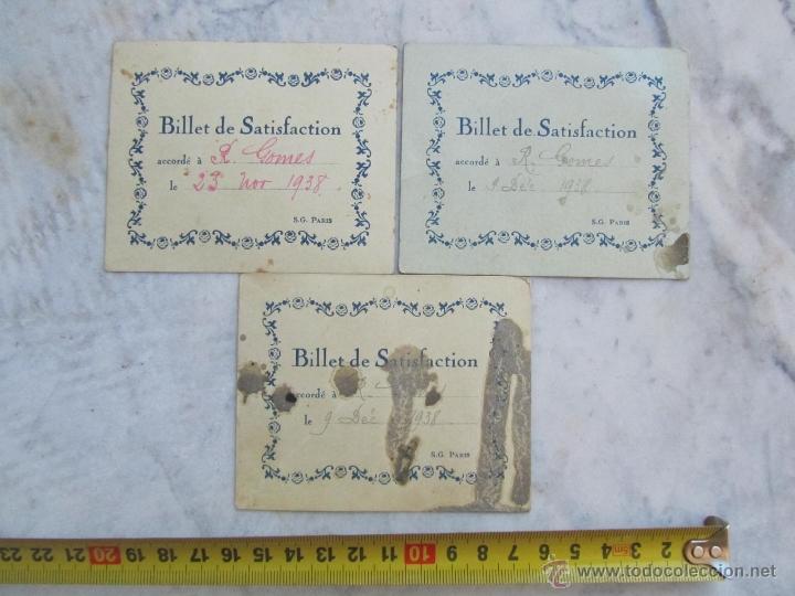Documentos antiguos: 10 billet de Satisfaction 1938 - Foto 4