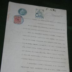 Documentos antiguos: DOCUMENTO NOTARIAL PODER NOTARIA GUILLERMO ALCOVER Y SUREDA, BARCELONA 1926