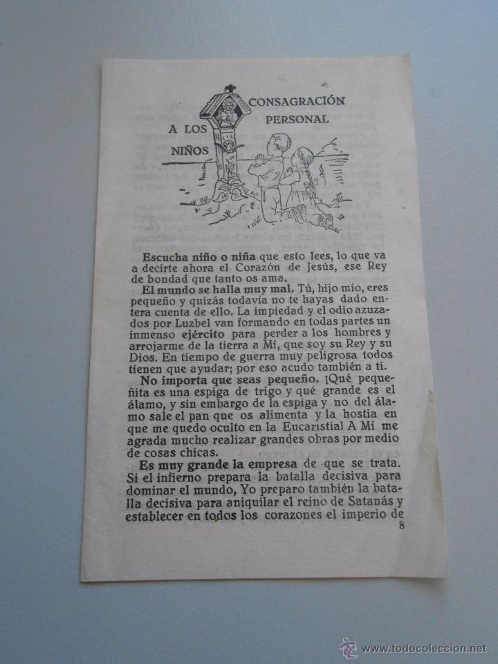 Alte Dokumente: CONSAGRACION PERSONAL A LOS NI&Ntilde;OS. TDKP6