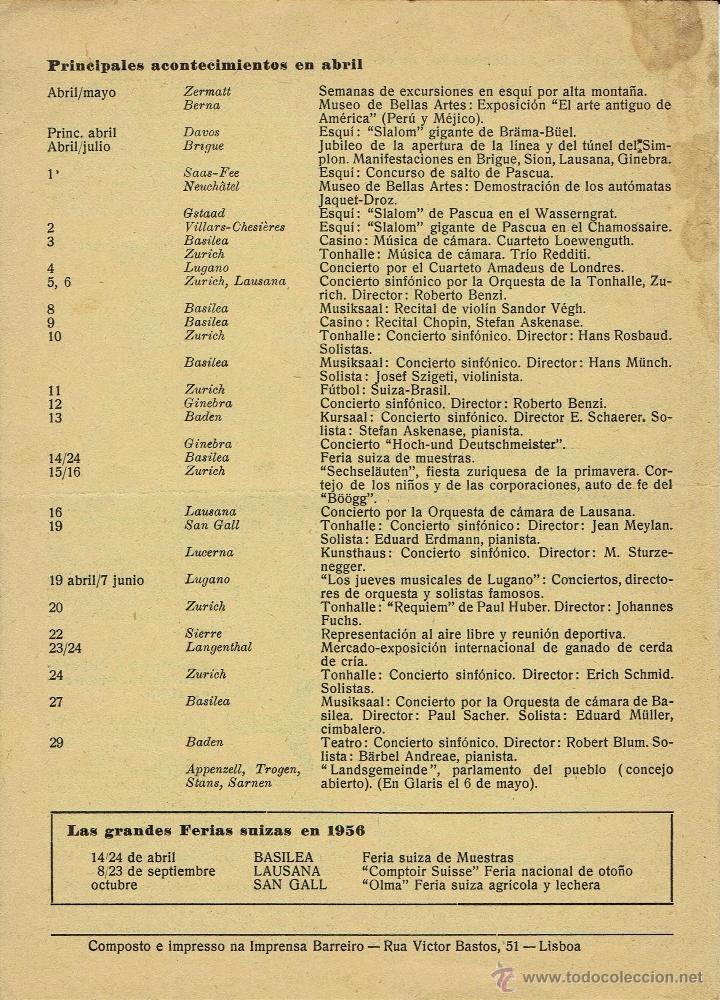 Documentos antiguos: ECOS DE SUIZA - Foto 4