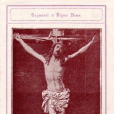 Documentos antiguos: JAEN,1925 CONVOCATORIA CULTOS SANTISIMO CRISTO DE LA EXPIRACION, MUY RARA