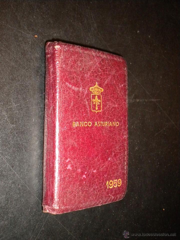 Documentos antiguos: Agenda banco asturiano 1959 - Foto 1