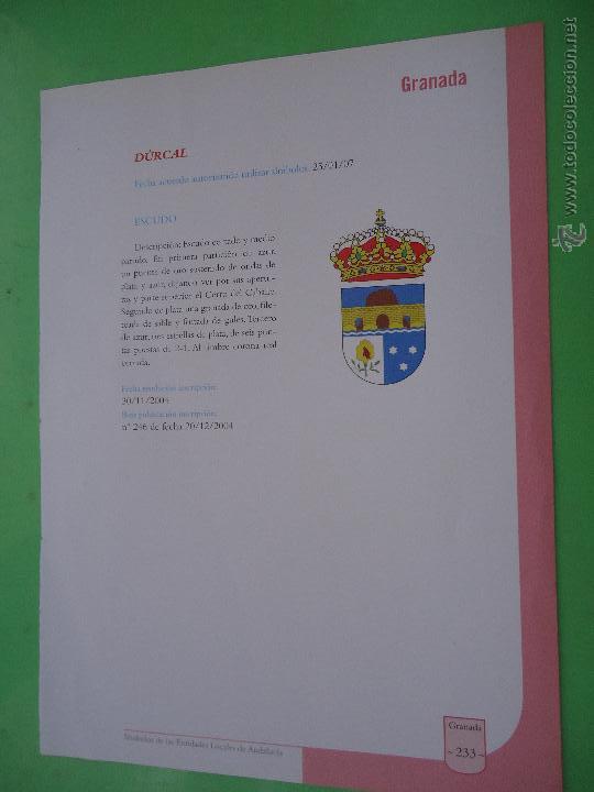 Documentos antiguos: hoja granada - colecciona tu pueblo - durcal - Foto 1