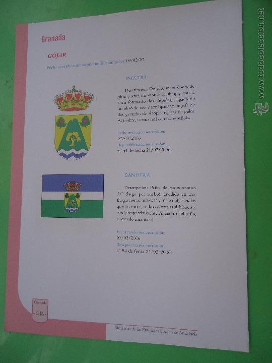 Documentos antiguos: hoja granada - colecciona tu pueblo - gojar - Foto 1