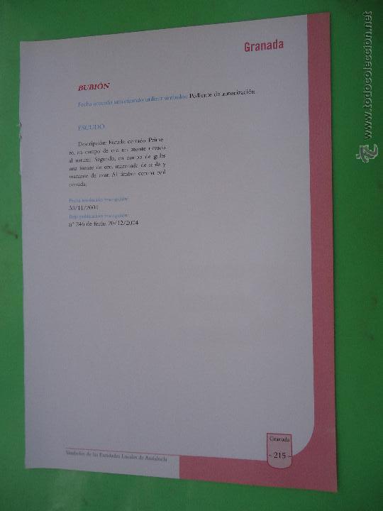Documentos antiguos: hoja granada - colecciona tu pueblo - bubion - Foto 1