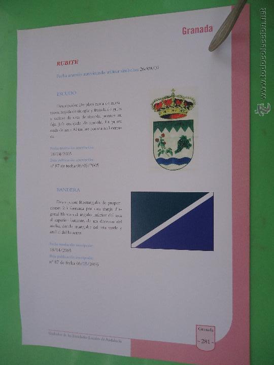Documentos antiguos: hoja granada - colecciona tu pueblo - rubite - Foto 1