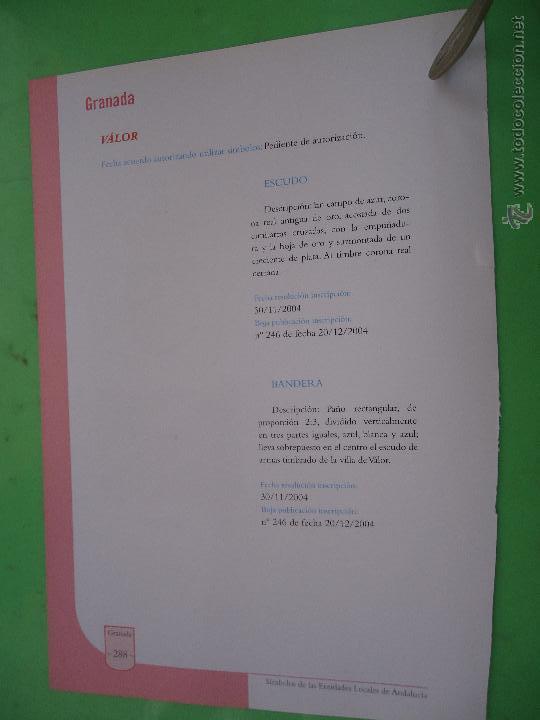 Documentos antiguos: hoja granada - colecciona tu pueblo - valor - Foto 1
