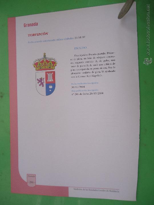 Documentos antiguos: hoja granada - colecciona tu pueblo - torvizcon - Foto 1