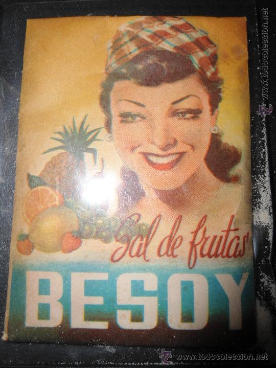 Documentos antiguos: ANTIGUO SOBRE SAL DE FRUTAS BESOY - LLENO - Foto 1
