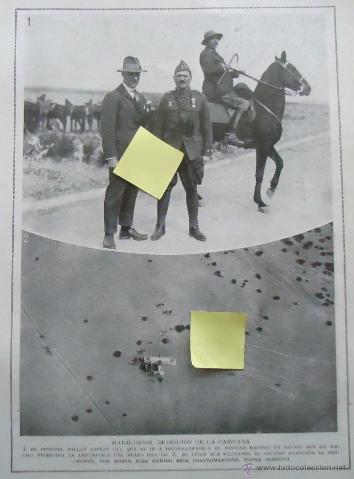 Documentos antiguos: guerra marruecos coronel millan astray militar legion soldado legionario radio nacional espa&ntilde;a