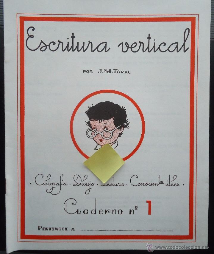 Documentos antiguos: cuaderno escuela escritura vertical caligrafia lectura dibujo colegio egb maestro profesor toral