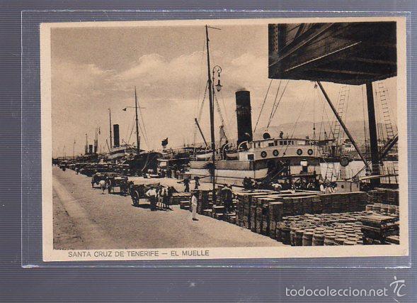 Documentos antiguos: TARJETA POSTAL DE TENERIFE - EL MUELLE. - Foto 1
