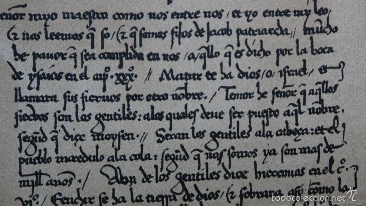Documentos antiguos: FACSIMIL-CRISTOBAL COLON - Foto 3