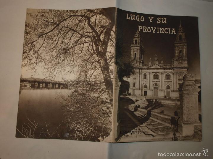 Documentos antiguos: Lugo y su Provincia. Folleto tur&iacute;stico.