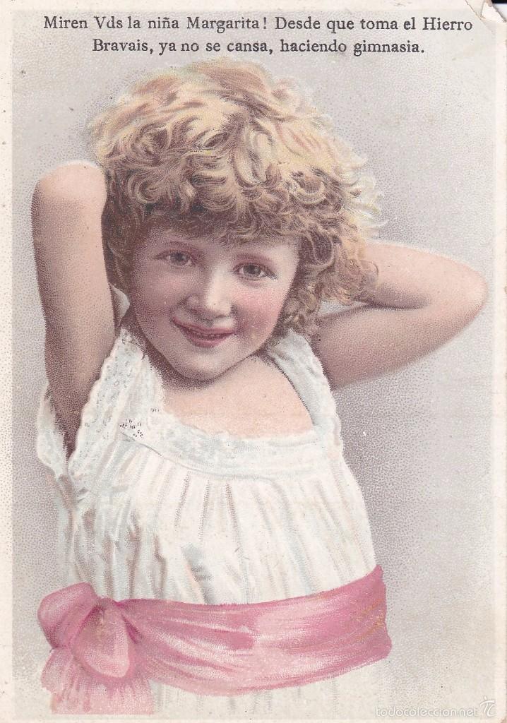 Documentos antiguos: Hierro Bravais Paris (finales siglo XIX)