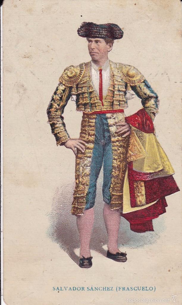 Documentos antiguos: Frascuelo regalo Jaume Boix Barcelona 12x7ctms. ver foto adicional