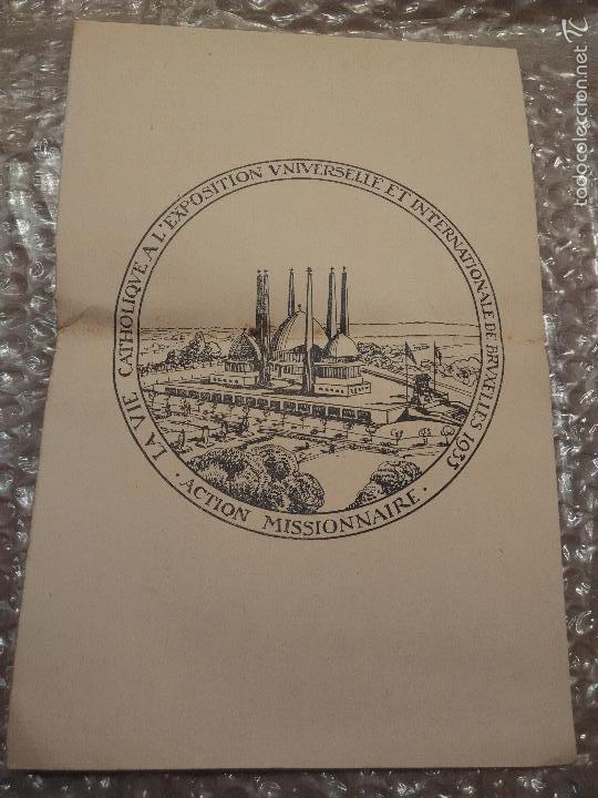 Documentos antiguos: Feria colonial e internacional Budeos 1933 - Foto 2