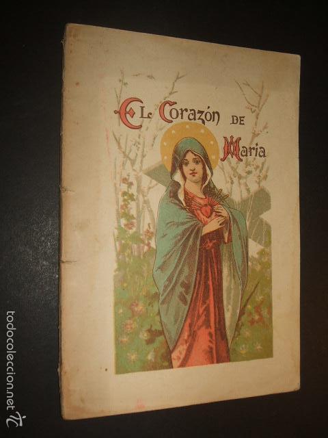 Documentos antiguos: EL CORAZON DE MARIA CIUDAD REAL 1900 - Foto 1