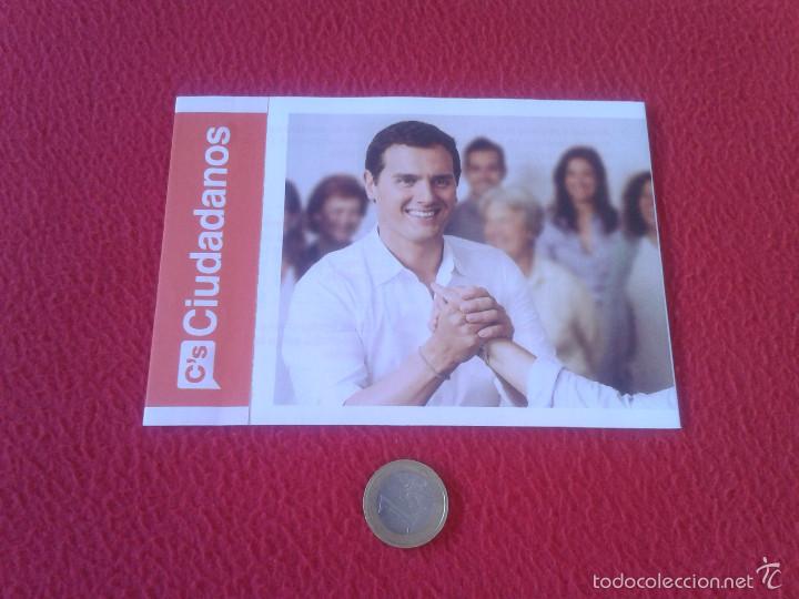 Documentos antiguos: SOBRE ELECCIONES GENERALES J. 2016 DIPUTADOS CONGRESO PROPAGANDA POLITICA.SEVILLA CIUDADANOS RIVERA