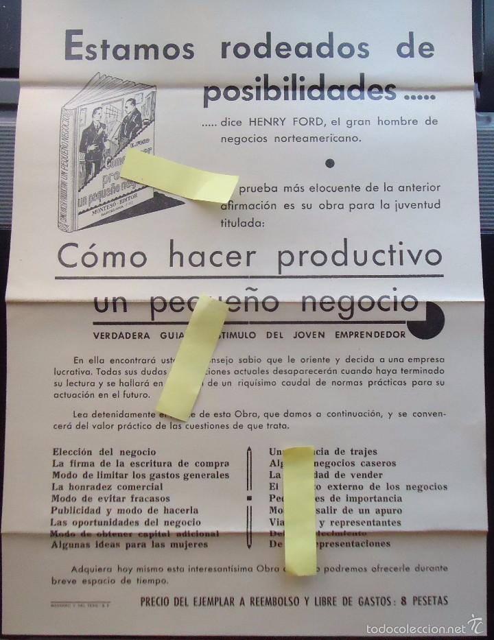 Documentos antiguos: ediciones monteso editor barcelona guia libro comercial negocio mujer economia domestica