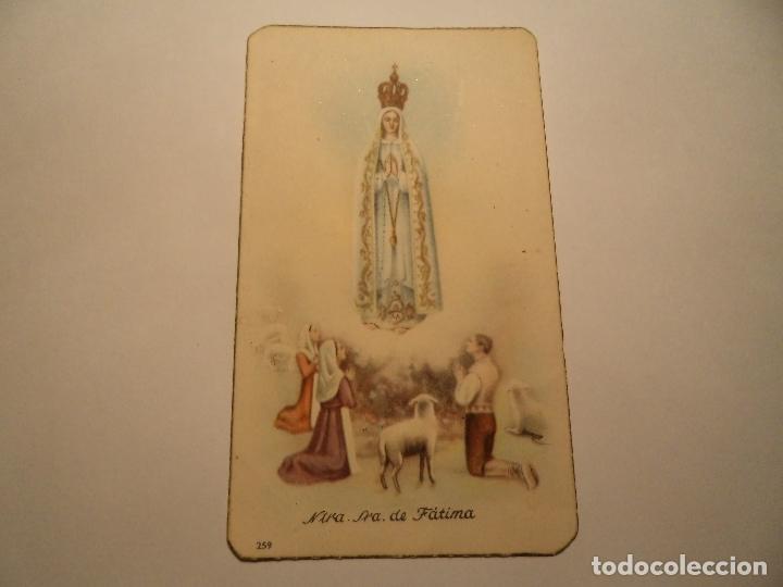 Documentos antiguos: estampa nuestra se&ntilde;ora de fatima. (cl-1) - Foto 1