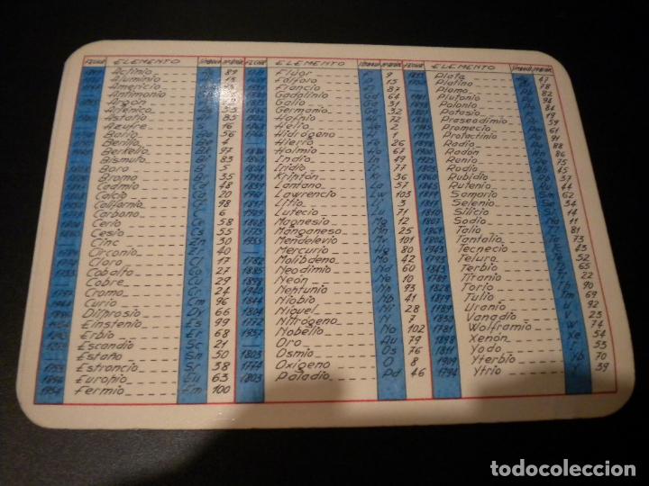 Documentos antiguos: Sistema periodico de los elementos / Leburi - Foto 2