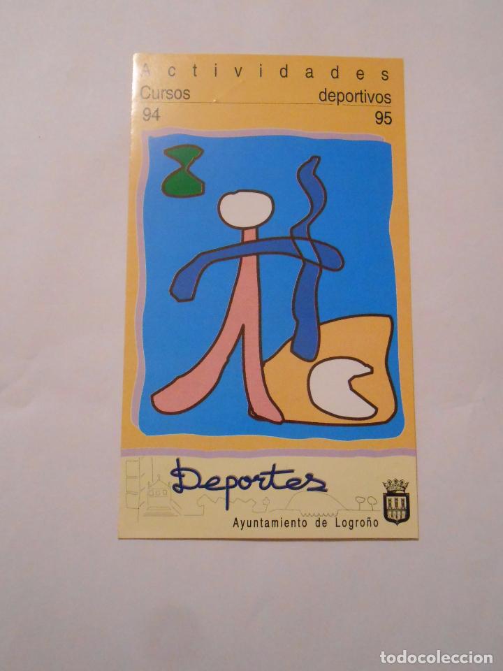 Documenti antichi: ACTIVIDADES DEPORTIVAS DEL AYUNTAMIENTO DE LOGRO&Ntilde;O. DEPORTES. 1994-1995. CURSOS. TDKP8