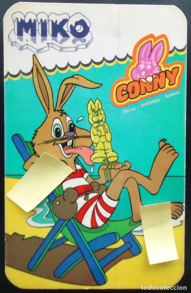 Documentos antiguos: pegatina helados miko polo helado dulce golosina conejo bugs bunny nestle frigo postre comida