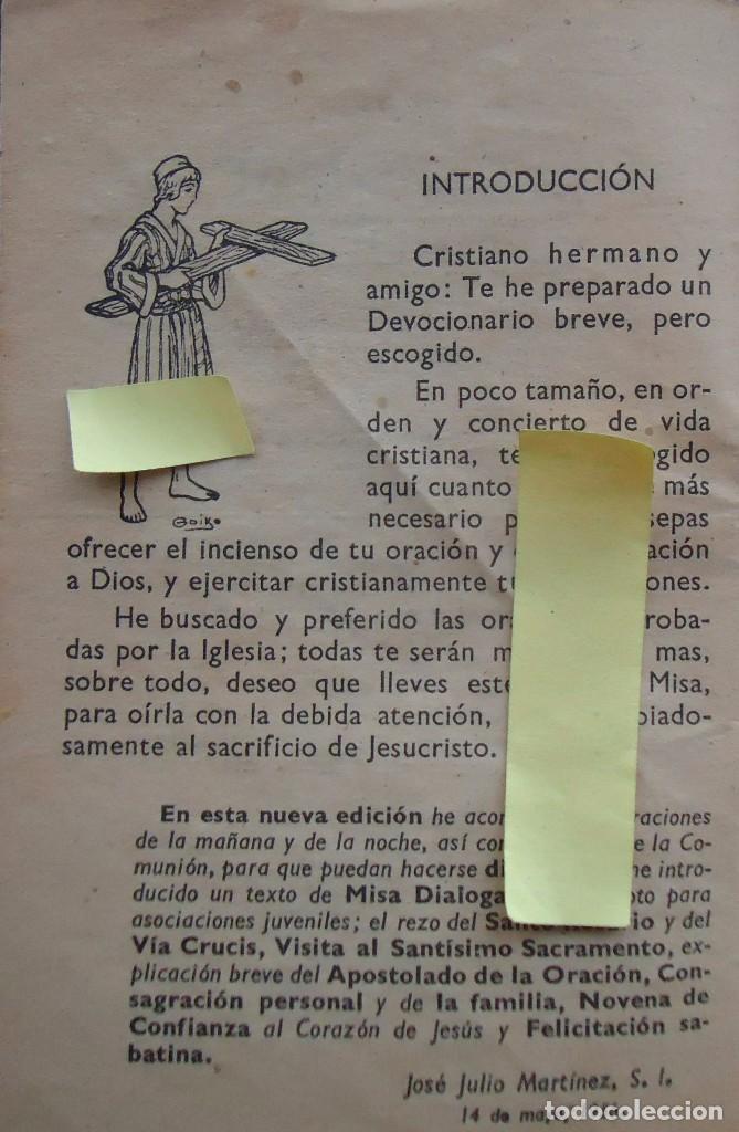 Documentos antiguos: devocionario popular mensajero corazon de jesus bilbao vizcaya religion catolica cristiana