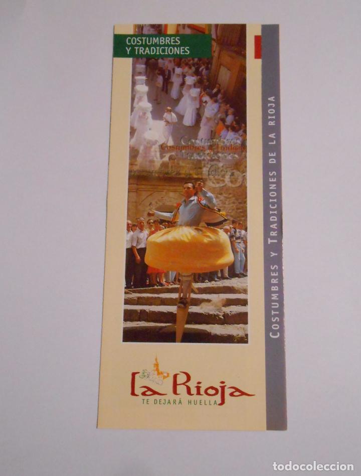 Documents Anciens: FOLLETO DE TURISMO COSTUMBRES Y TRADICIONES DE LA RIOJA. TDKP7