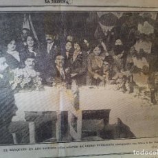 Documentos antiguos: RECOPILACION PRENSA 1912 DEL ORFEO TARRAGONI EN MADRID-ORFEON TARRAGONA 