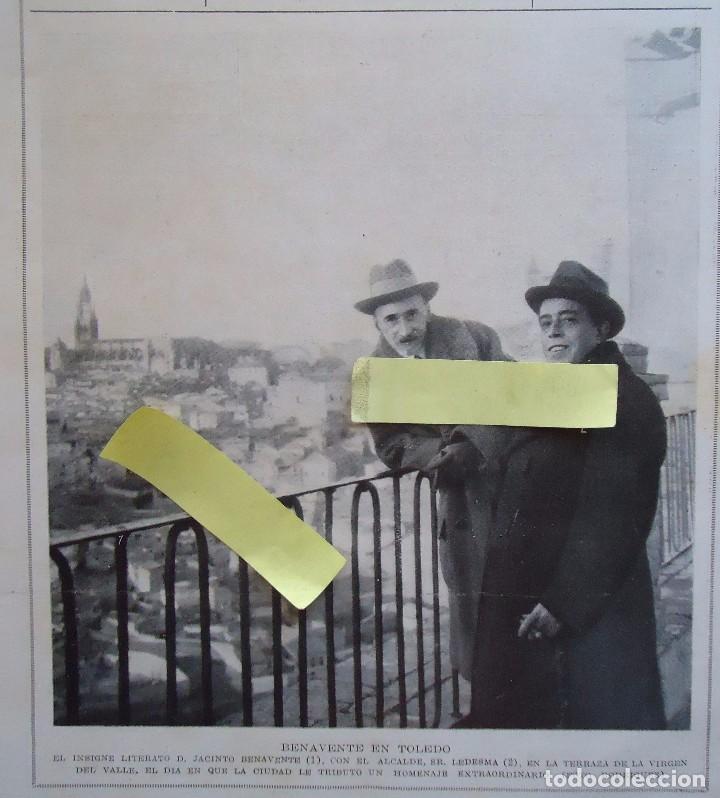 Documentos antiguos: escritor jacinto benavente literatura novela director cine toledo virgen del valle castilla mancha