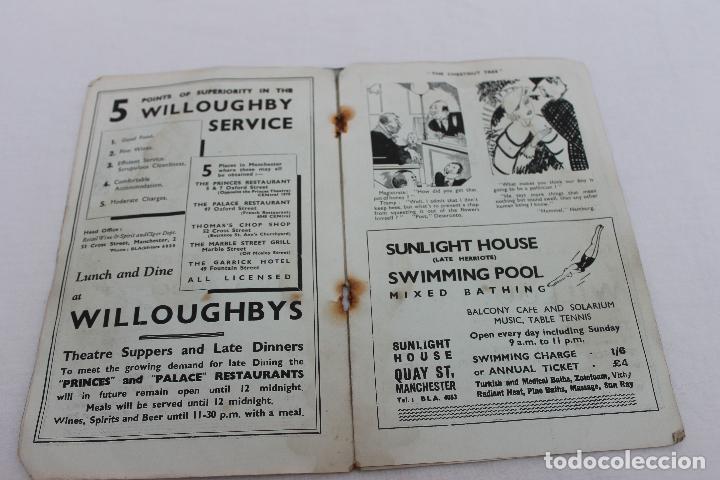 Documentos antiguos: THE PALACE THEATRE, PROGRAMME, MANCHERTER A&Ntilde;O 1938 - Foto 2