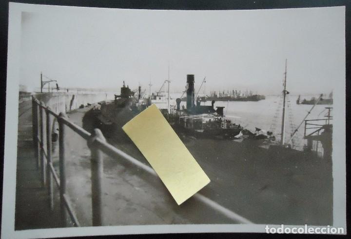 Documentos antiguos: fotografia gijon asturias mar cantabrico asturiano barco vapor pesca marina flota pesquera