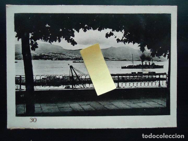 Documentos antiguos: ria plaza juan villavicencio vigo pontevedra galicia oceano atlantico mar barco vapor puerto