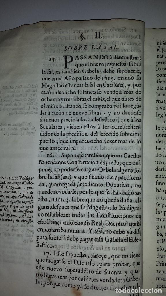 Documentos antiguos: COPIA MEMORIAL DE JOSEPH CASANOVAS 1716 - Foto 4