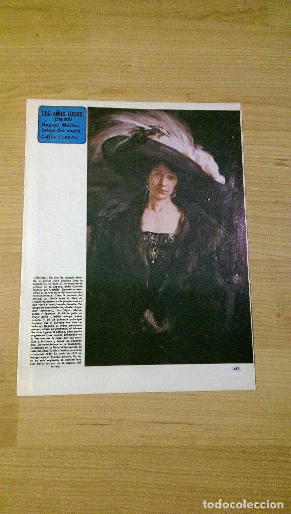 Documentos antiguos: COLECCIONABLE BIOGRAFIA RAQUEL MELLER CAP. 87
