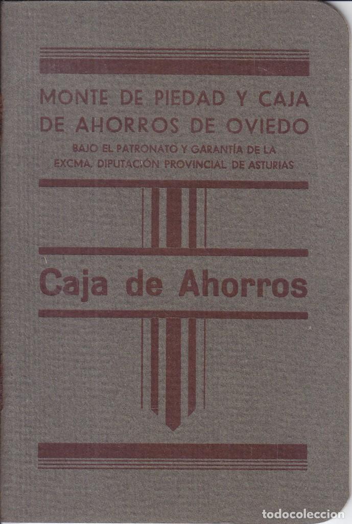 Documents Anciens: CARTILLA DE LA CAJA DE AHORROS DE OVIEDO. UTILIZADA 1949 - 1954. BIEN CONSERVADA