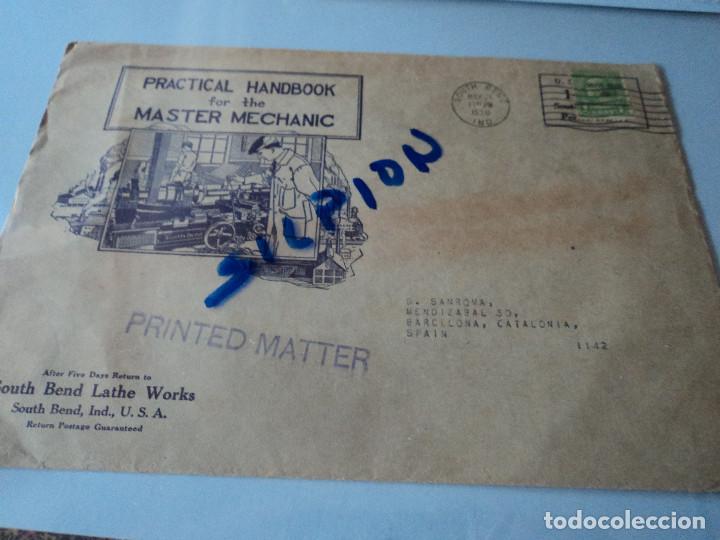 Documentos antiguos: antiguo sobre practical handbook for the master mechanic con sello de e.e. u. u. 1930 23 x 16 cm