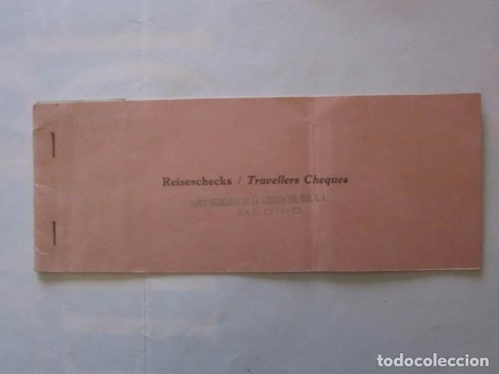 Documentos antiguos: TALONARIO DE REISESCHECKS 1934 - Foto 1