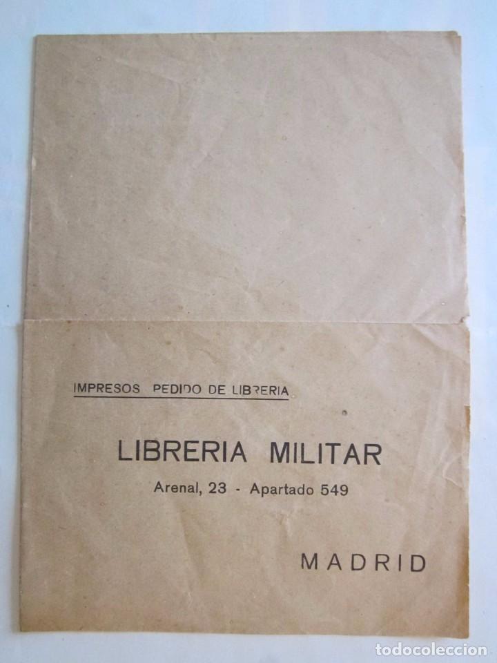 Documentos antiguos: CATALOGO LIBRERIA MILITAR - Foto 2