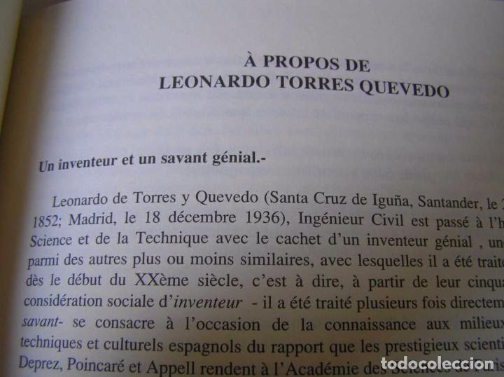 Documentos antiguos: L. TORRES QUEVEDO ENSAYOS SOBRE AUTOM&Aacute;TICA. EL ARITM&Oacute;METRO ELECTROMEC&Aacute;NICO - INTEMAC 1996 - Foto 15