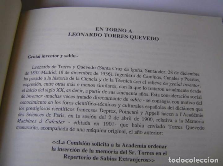 Documentos antiguos: L. TORRES QUEVEDO ENSAYOS SOBRE AUTOM&Aacute;TICA. EL ARITM&Oacute;METRO ELECTROMEC&Aacute;NICO - INTEMAC 1996 - Foto 52