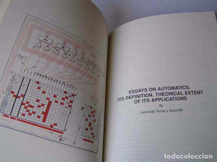 Documentos antiguos: L. TORRES QUEVEDO ENSAYOS SOBRE AUTOM&Aacute;TICA. EL ARITM&Oacute;METRO ELECTROMEC&Aacute;NICO - INTEMAC 1996 - Foto 58