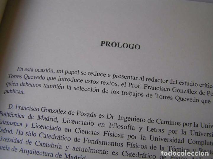 Documentos antiguos: L. TORRES QUEVEDO ENSAYOS SOBRE AUTOM&Aacute;TICA. EL ARITM&Oacute;METRO ELECTROMEC&Aacute;NICO - INTEMAC 1996 - Foto 64
