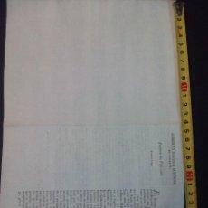 Documentos antiguos: DOCUMENTO CIRCULAR DEL GOBIERNO POLÍTICO SUPERIOR DEL 1820-12-23 EN BARCELONA. Lote 76553055