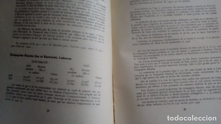 Documentos antiguos: SOFINA. RAPPORT DU CONSEIL D&acute;ADMINISTRATION 1949. RAPPORT DU C&Oacute;LLEGE DES COMMISSAIRES. - Foto 2